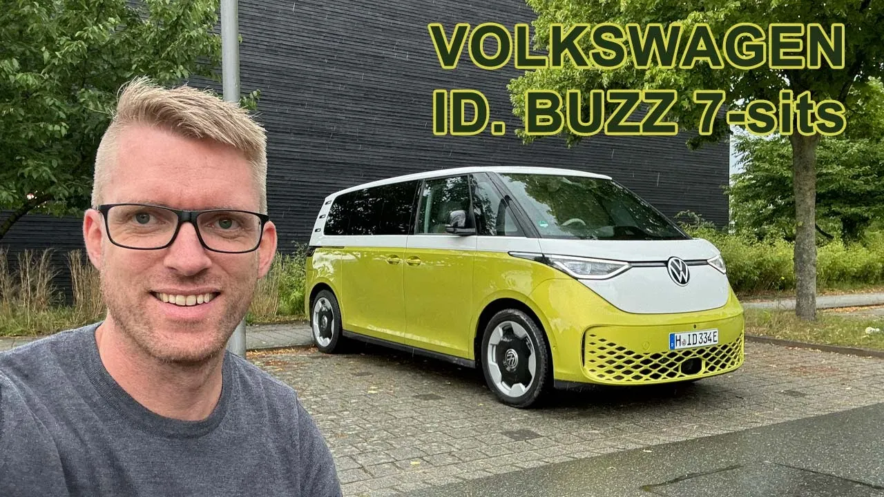 Provkört: 7-sitsiga Volkswagen ID. Buzz