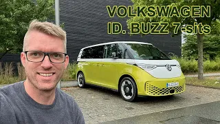 Provkört: 7-sitsiga Volkswagen ID. Buzz