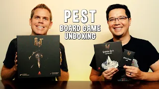 Unboxing Pest - Plague Themed Board Game
