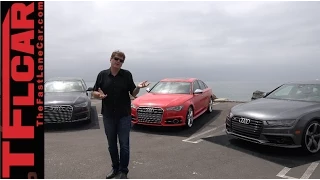 2016 Audi A6 S6 & S7 Sneak Peek at the new AWD Iron from Ingolstadt