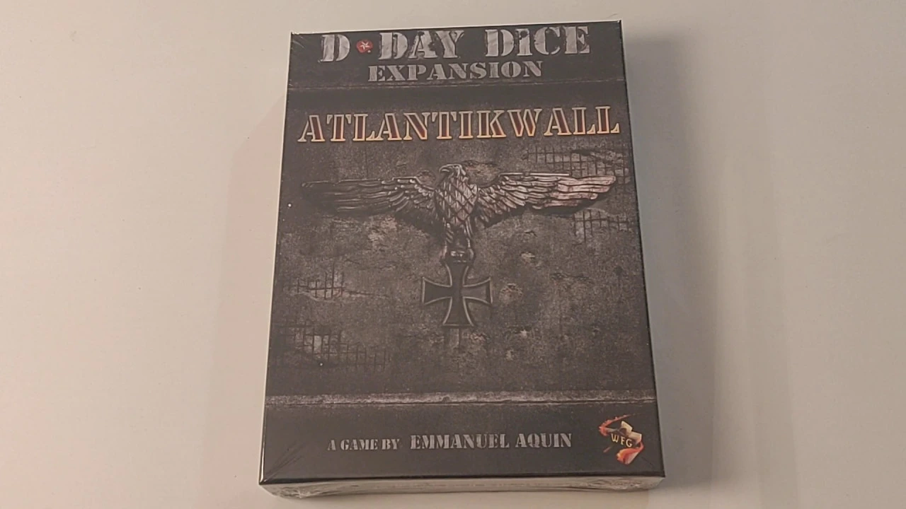 D-Day Dice (Second edition) Atlantikwall Expansion - Unboxing