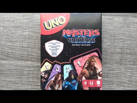 UNO Masters of the Universe Live-Action Movie Card Game