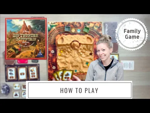 Big Thunder Mountain | How to Play | Play through | Table Top Board Game | Family Board Game