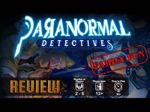 Paranormal Detectives Review | Crime Solving Party Game | Family Fun!