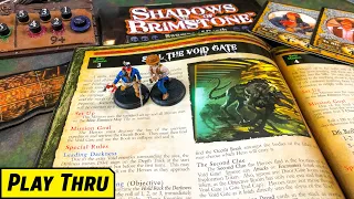SHADOWS OF BRIMSTONE Solo Play - Scenario Basic 3 SEAL THE VOID GATE