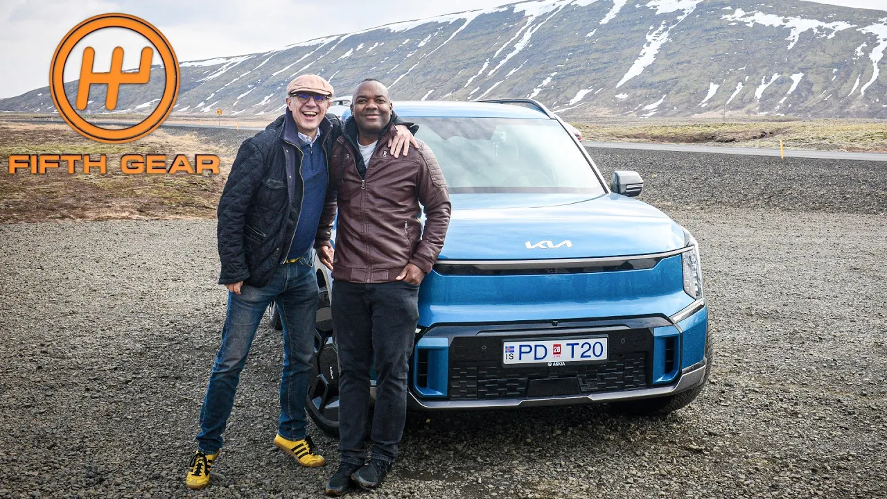 Kia’s Electric Range Rover?! We Drive the EV9 Across Iceland’s Golden Circle | Fifth Gear