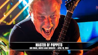Metallica: Master of Puppets (Abu Dhabi, UAE - April 19, 2013)