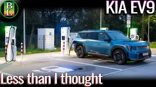 Kia EV9 AWD GT-Line - 130 km/h (80mph) range test