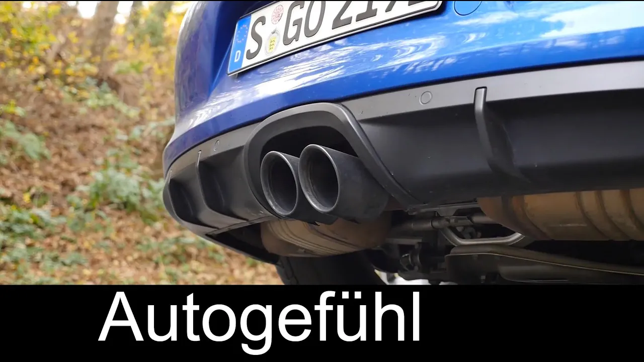 New Porsche Cayman GTS acceleration test 0-100 0-200 km/h or 0-60 0-125 mph manual