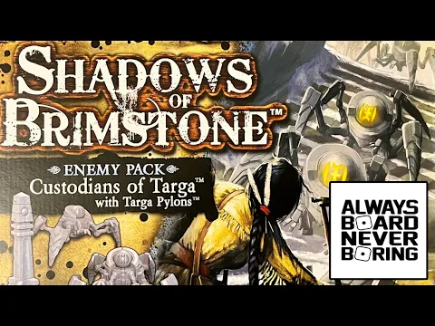 Custodians of Targa with Targa Pylons | Shadows of Brimstone Enemy Pack Unboxing & Review