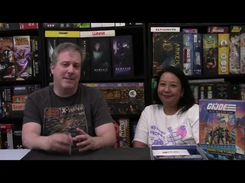 GI Joe the Deck Building Game Raise the Flagg by Renegade Games Unboxing