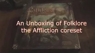 An Unboxing folklore the affliction coreset