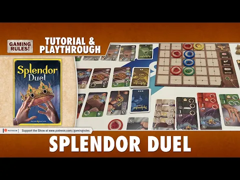 Splendor Duel - Tutorial & Playthrough