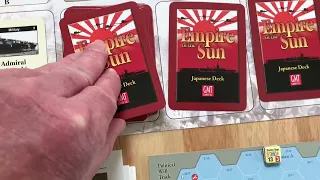 Empire of the Sun play through using CDG Solo System