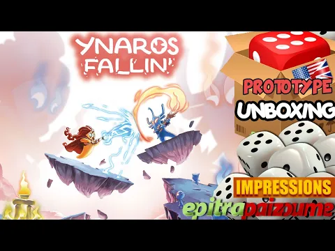Ynaros Fallin' - Prototype Unboxing & Impressions (EN) by Epitrapaizoume