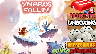Ynaros Fallin' - Prototype Unboxing & Impressions (EN) by Epitrapaizoume