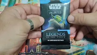 Star Wars Unlimited - Legends Of The Force - Booster Unboxing
