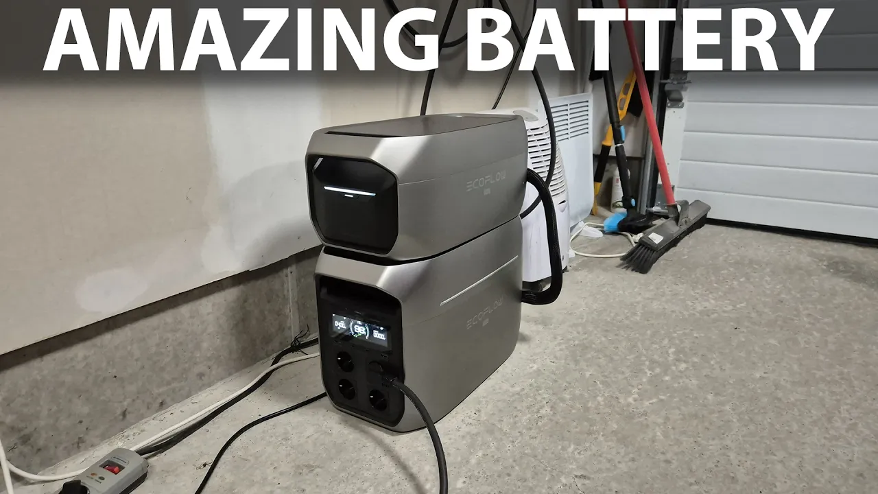 EcoFlow Delta 3 Max Plus battery capacity test on Tesla Model S and VW ID Polo