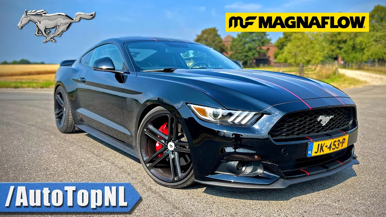 Ford Mustang EcoBoost *MANUAL* REVIEW on AUTOBAHN by AutoTopNL