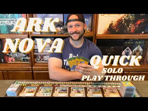 Ark Nova Solo Playthrough