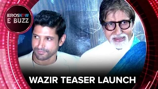 Amitabh Bachchan Checkmates At The Second Teaser Launch Of Wazir | ErosNow eBuzz