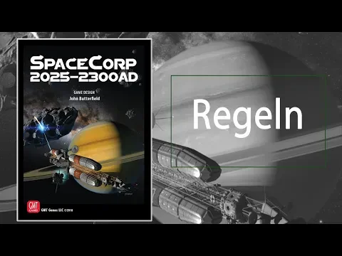 SpaceCorp: 2025-2300 AD Brettspiel Regeln / GMT Games