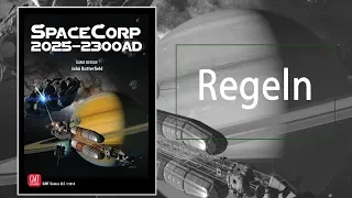 SpaceCorp: 2025-2300 AD Brettspiel Regeln / GMT Games