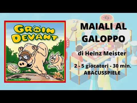 Maiali al galoppo (gioco da tavolo) - Tutorial italiano