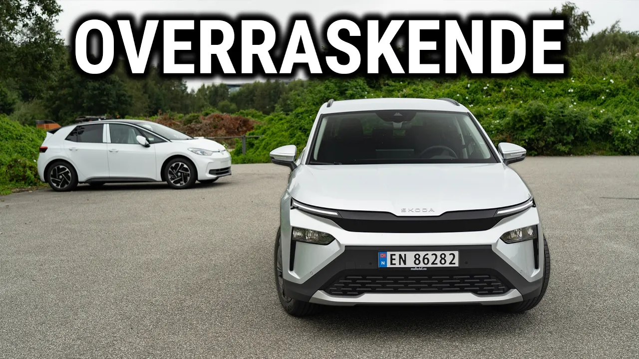 Jeg kjører Škoda Elroq 50 for første gang