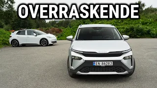 Jeg kjører Škoda Elroq 50 for første gang