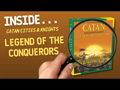 Catan Cities & Knights Legend of the Conquerors | Inside with João Ricardo Ep749