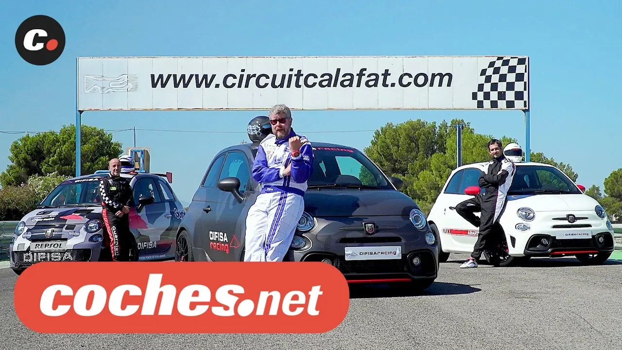Abarth 595 Competizione vs 595 SC vs 500 Assetto Corse | Prueba Comparativa / Review | coches.net