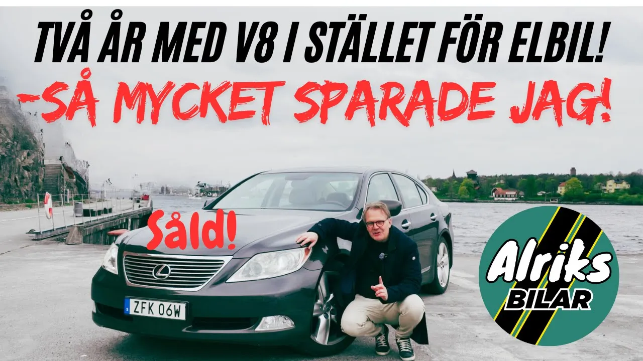 V8 i stället för elbil – så mycket sparade jag! Och ja, den är såld …