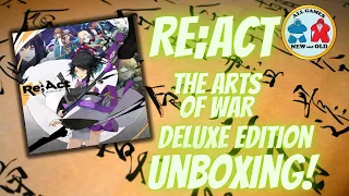 Unboxing Re;Act The Arts of War Deluxe Edition