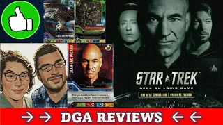 DGA Reviews Board Games: Star Trek: The Next Generation Deck Building Game (Cozy Game Night)