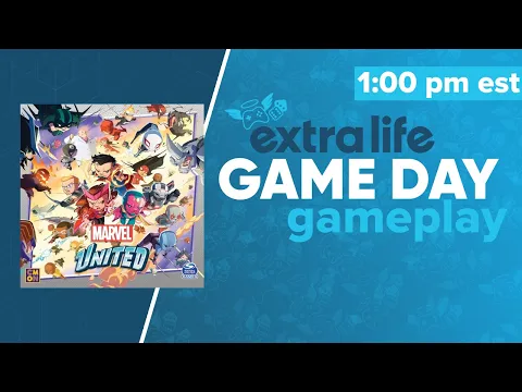 Extra Life Game Day Marvel United "The Marvels" vs Dar-Been Gameplay