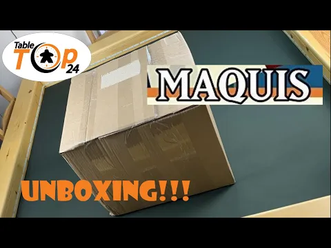 Maquis Unboxing - Tabletop24