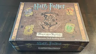 Harry Potter: Hogwarts Battle (USAopoly) - Unbox + Quick Look + Books + Movies