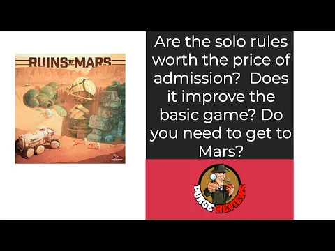 Ruins of Mars Solo Rules by Purge Reviews: Learn the Solo Rules stay for our views!