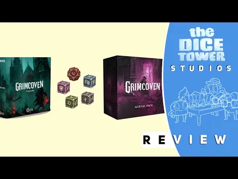 Grimcoven Dice, Terrain, and Acrylic Pack