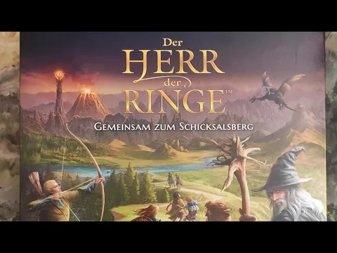 Der Herr der Ringe: Gemeinsam zum Schicksalsberg Unboxing (deutsch/german)