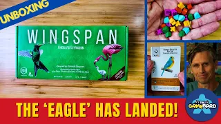 Wingspan Americas Expansion Unboxing: Hummingbirds, Boards, and New Bits!