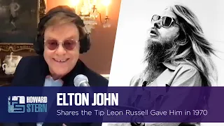 Elton John Still Uses This Tip Leon Russell Gave Him in 1970