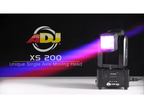 Product video thumbnail for ADJ American DJ XS 200 2x10w RGBW Moving Head Light