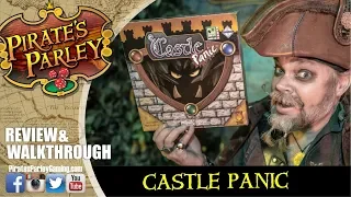 Pirates play! CASTLE PANIC Board Game - "Pirate's Parley Gaming"
