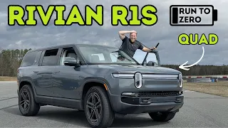 I Drove This 2026 Gen 2 Rivian R1S Quad Motor Until It Died! Run 2 Zero Challenge