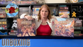 Zombicide: Undead or Alive Board Game Unboxing