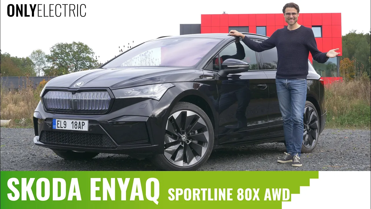 Skoda Enyaq - Indepth Review of the SportLine 80x AWD version !