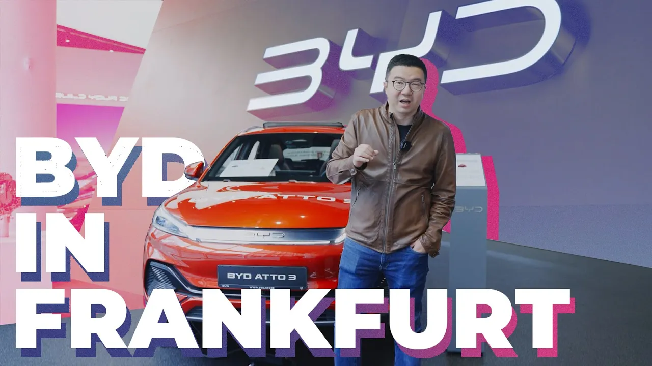 How’s BYD doing in Frankfurt Germany?
