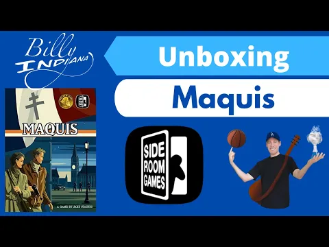 Maquis Kickstarter Board Game Unboxing
